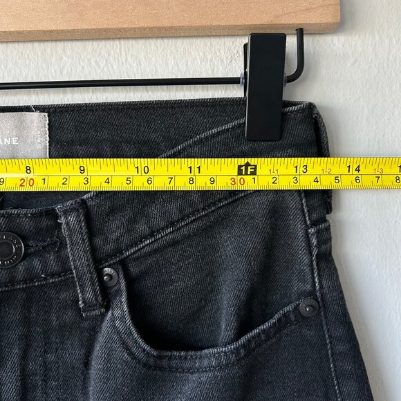 Everlane High-Rise Ankle Jeans Washed Black Size 26 Women’s - Picture 5 of 7